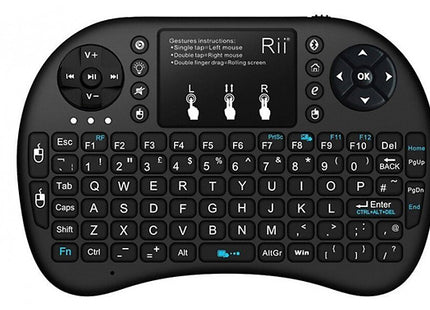 Wireless LED Backlit Mini Keyboard with Mouse Pad