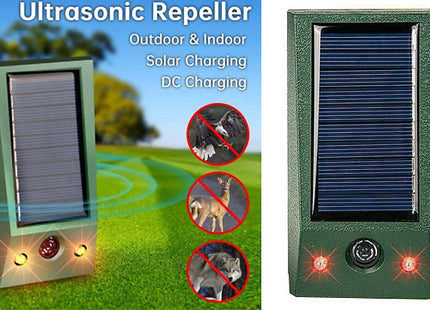 Ultrasonic Waterproof Animal Repellent With Lights