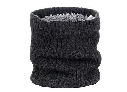Fleece-Lined Winter Snood Scarf