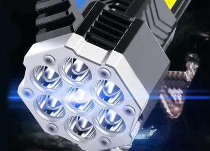 100,000 Lumen Rechargeable High Brightness Flashlight