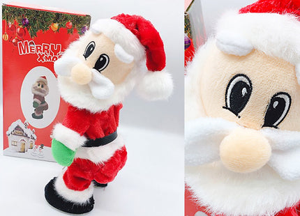 Christmas Dancing Santa Plush Doll