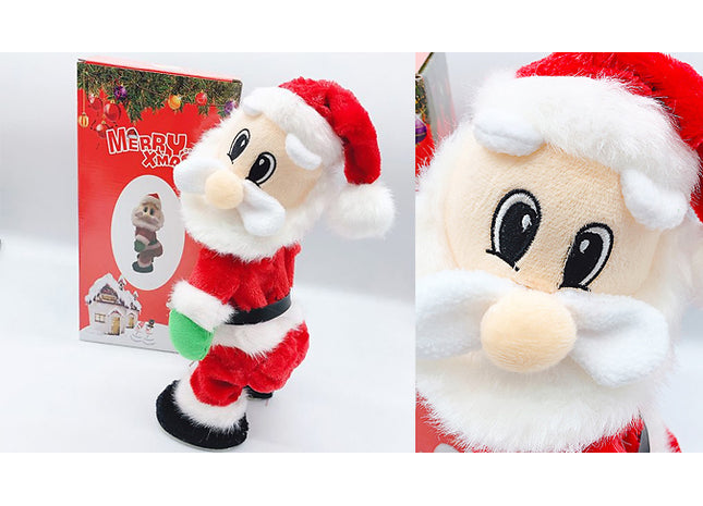Christmas Dancing Santa Plush Doll