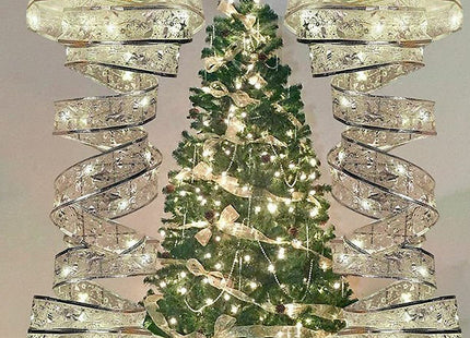 4m 40-LED Christmas Fairy Light Ribbon - 3 Colours