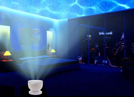 Light Wave Projector With Remote Control