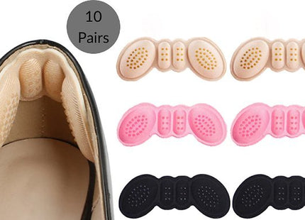 Anti-Slip Heel Grips- 10 Pairs