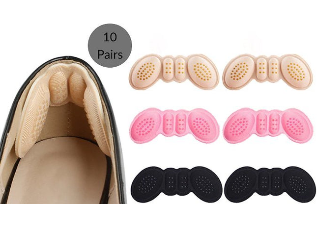 Anti-Slip Heel Grips- 10 Pairs