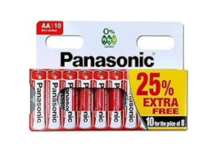 50-Pack Panasonic Zinc Carbon AA & AAA Batteries