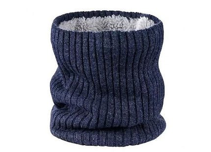 Fleece-Lined Winter Snood Scarf