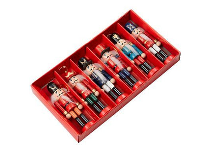 6-Piece Nutcracker Christmas Tree Ornament