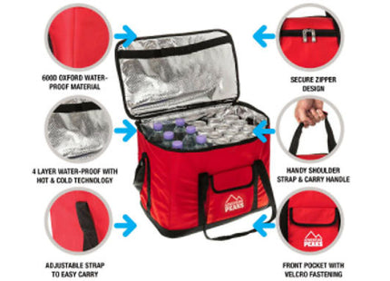 Large 30L Insulated Picnic Cooler Bag