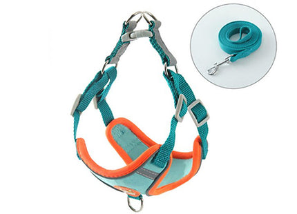 Reflective Dog Harness and Leash Set