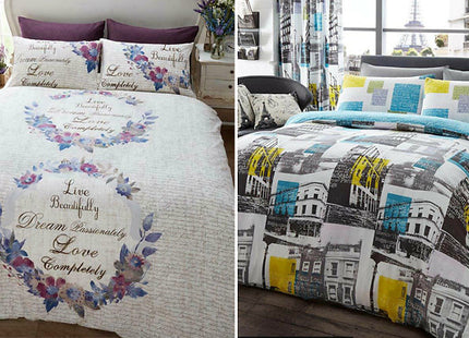 Mystery Duvet Cover Set Deal - Multiple Designs in 4 Sizes