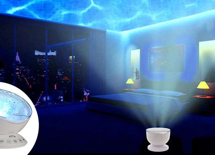 Light Wave Projector With Remote Control