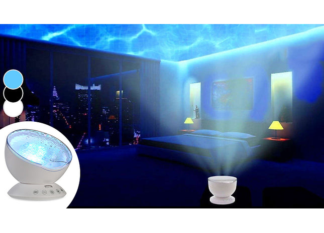 Light Wave Projector With Remote Control