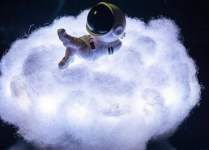 LED Colorful Cloud Astronaut Lamp