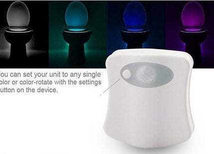 LED Night Toilet Light with Motion Sensor