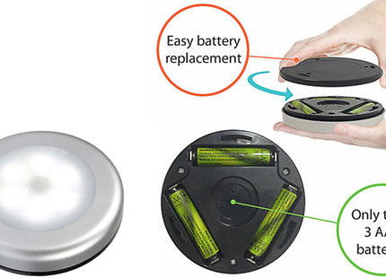 6 LED Infrared Sensor Night Light