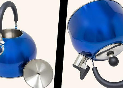 Stainless Steel Whistling Kettle - 9 Colours