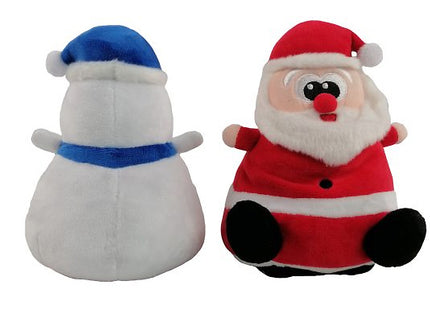 Reversible Plush Christmas Doll