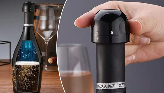 Silicone Sealed Champagne Stopper