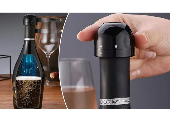 Silicone Sealed Champagne Stopper