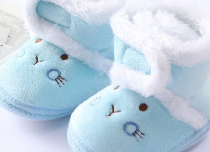 Baby Soft Cartoon Bear Booties