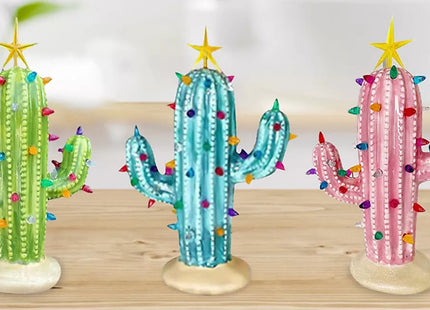 Cactus Light Up Christmas Tree - 4 Colours