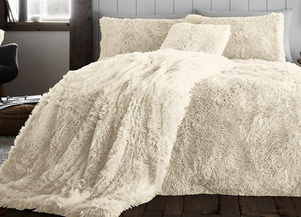 Luxury Faux Fur Throw or Duvet Sets - 9 Colours & 3 Sizes