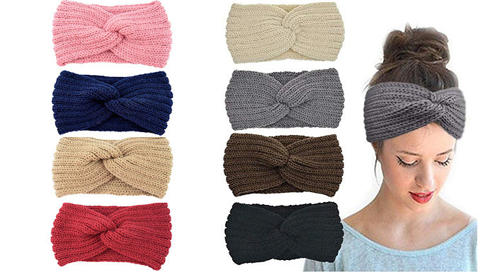 Winter Knit Chunky Headwraps
