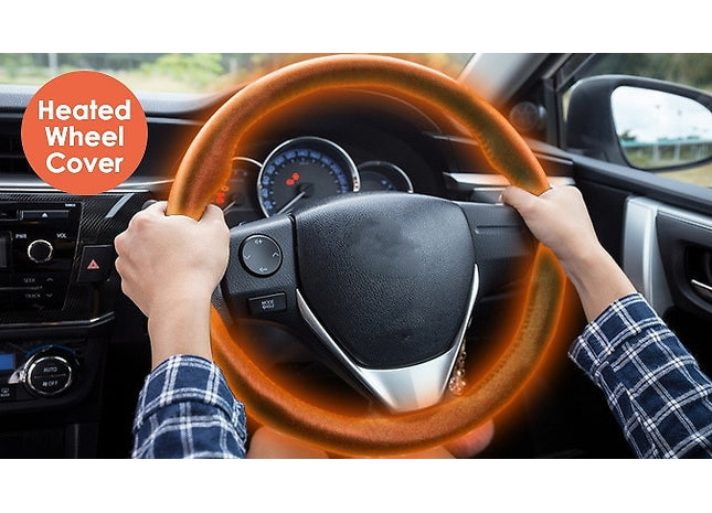 Heated Steering Wheel Cover