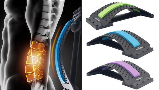 Adjustable Back Massager with 4 Height Levels