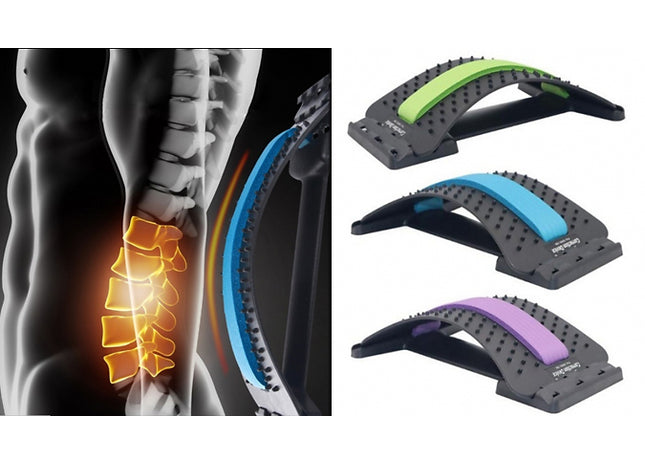 Adjustable Back Massager with 4 Height Levels