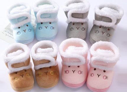 Baby Soft Cartoon Bear Booties