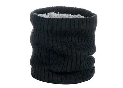Fleece-Lined Winter Snood Scarf