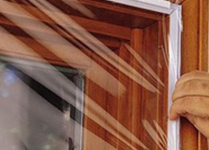 2-Pack Shrink Fit Window Insulation Kit – Energy-Saving & Easy-to-Install Draft Protection