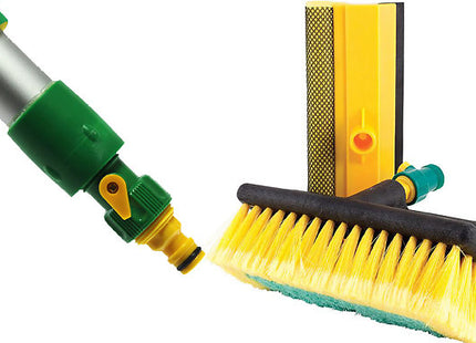 10ft Extendable Window Cleaning Pole Brush
