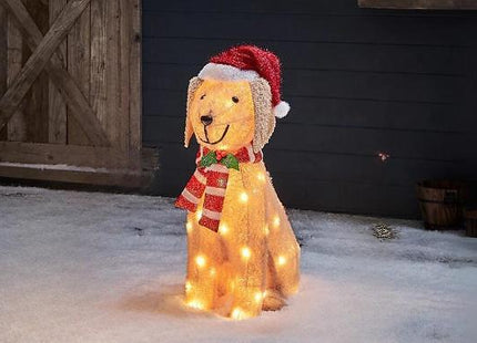 Christmas Decoration Cat and Dog Figures