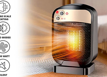 1800W Freestanding Silent Electric Fan Heater