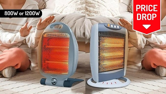 Halogen Heaters - 800W or 1200W