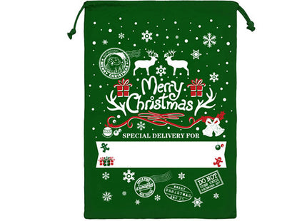 Drawstring Christmas Gift Bags