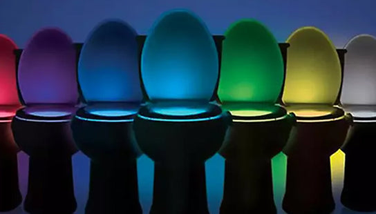 LED Night Toilet Light with Motion Sensor