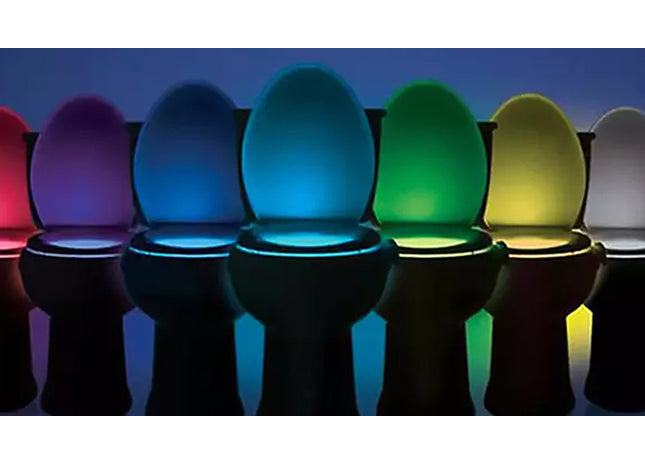 LED Night Toilet Light with Motion Sensor