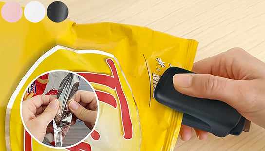 Portable Food Bag Sealer and Cutter