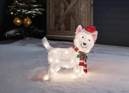 Christmas Decoration Cat and Dog Figures