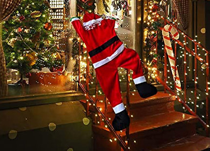 42-Inch Climbing Santa Claus Christmas Decoration