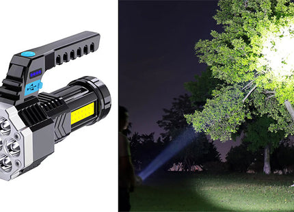 100,000 Lumen Rechargeable High Brightness Flashlight