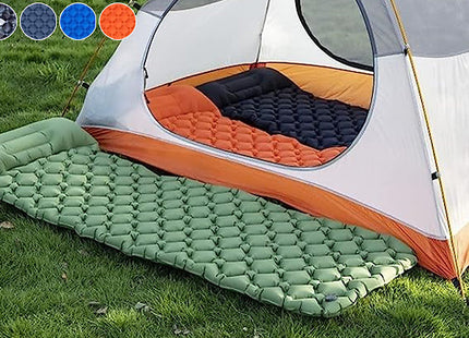 Inflatable Portable Sleeping Bed with Pillow