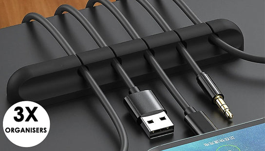 Power Cable Clip Silicone Organisers