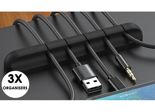Power Cable Clip Silicone Organisers