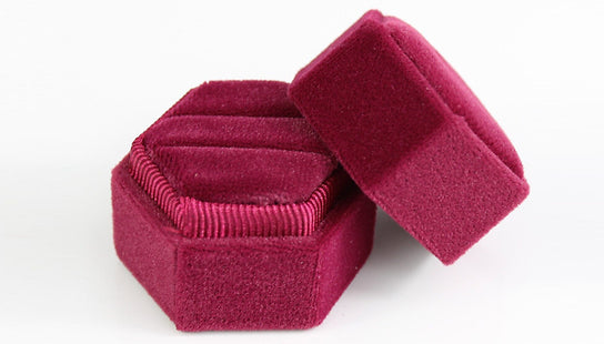 Red Velvet Jewellery Box